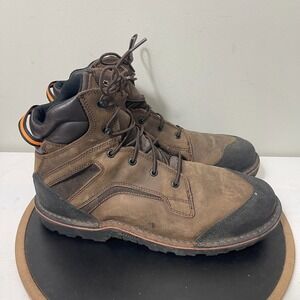 WORX by Red Wing Men Size 11.5 Steel Toe Work Boots Brown Leather EH ASTM F2413